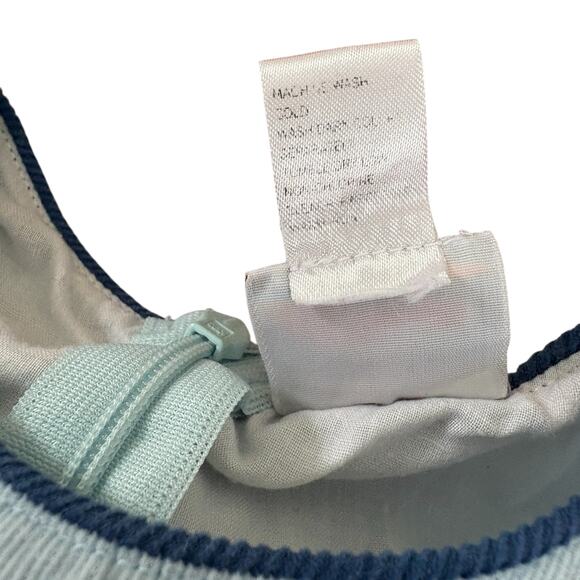 Cotton Kids Vintage Winter Scene Applique Dress Ice Skating Holiday 2T Corduroy - Picture 5 of 7